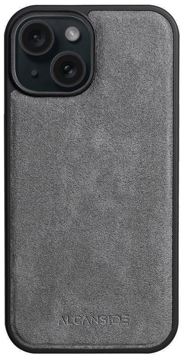 iPhone 16 Plus - Alcantara Back Cover - Nardo Gray
