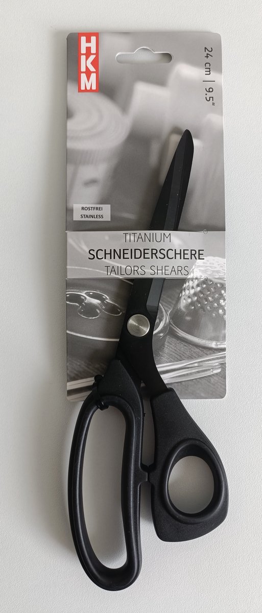 HKM Titanium stofschaar 24 cm