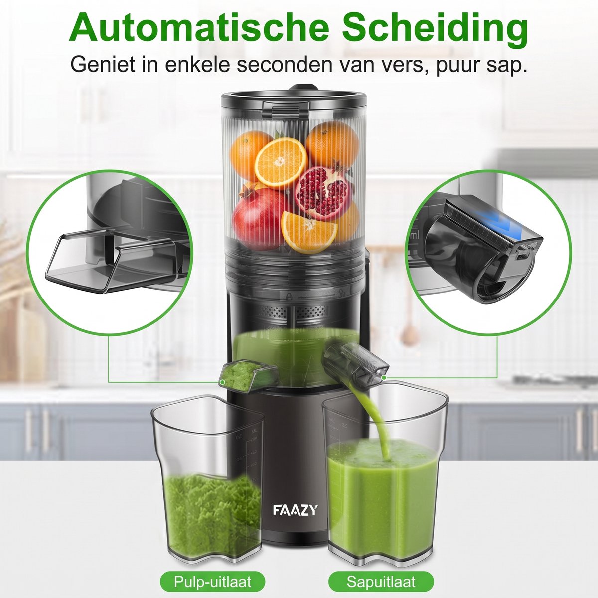Ericbee Sapcentrifuge - Voor fruit en groente thumbnail 4