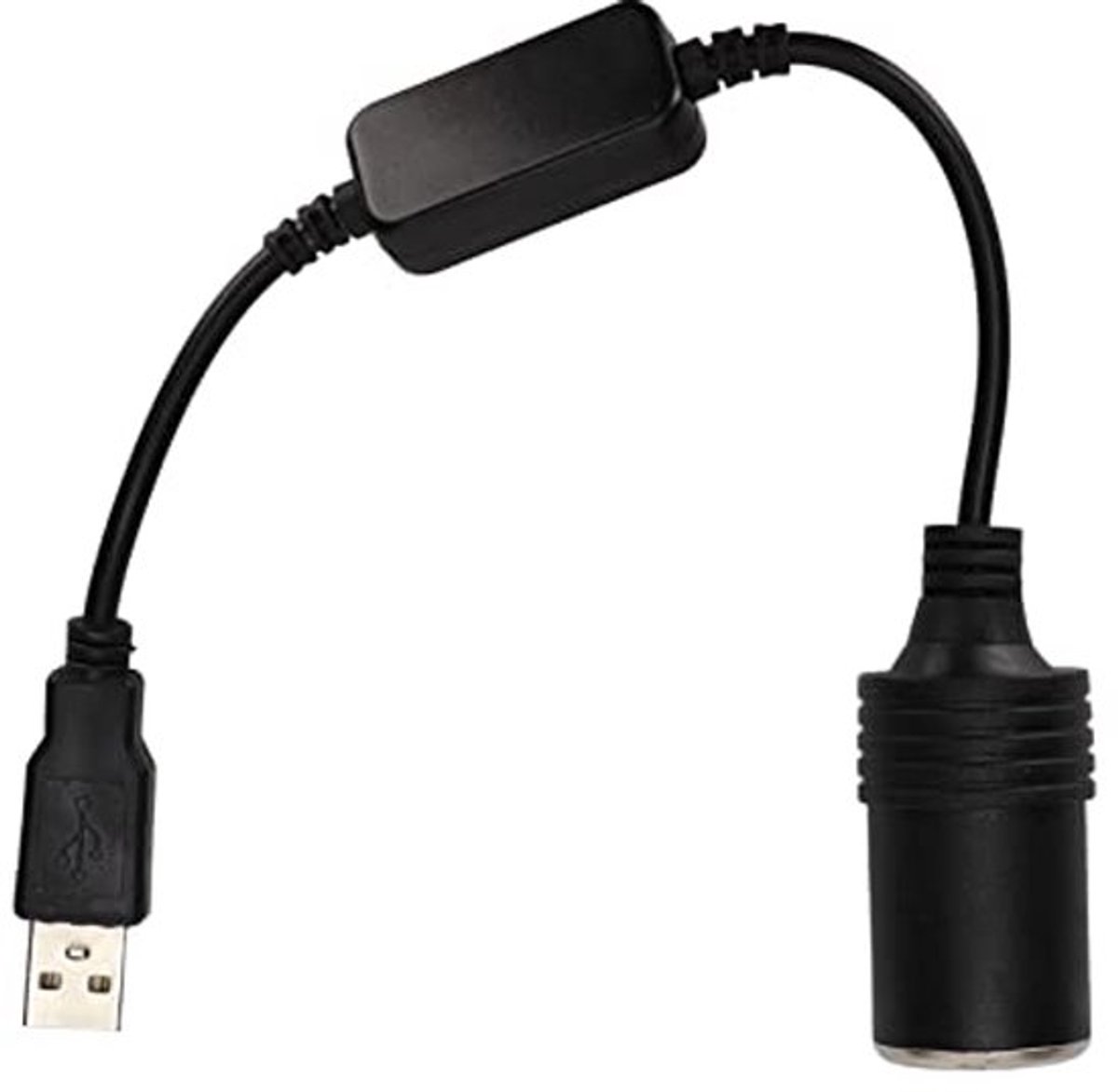 USB-sigarettenaansteker auto vrouwelijke converter, USB-sigarettenaansteker stroomconverte