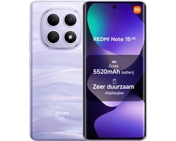 Smartphone-REDMI Note 15 5G-8GB+256GB-Mist Paars