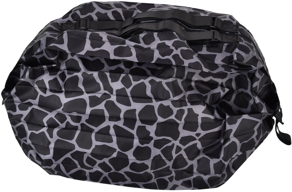 Dailygoods - Herbruikbare Oxford Shopper Tas - Grote Capaciteit - Vouwbaar en Handig voor Winkelen en Reizen - Ruimtelijk - Duurzaam - Ideaal voor Boo