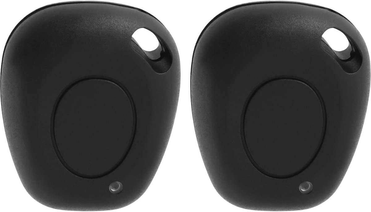 Smoakez - Autosleutel Behuizing - 1 Knop - 2 Stuks - VAC102+NE73 - Voor Renault en Opel - Sleutelhoes - Geschikt voor Auto's uit 1998 tot 2001 - Ho...