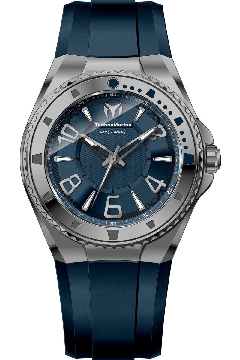 TechnoMarine Lusso Mare TM-225024 Heren Quartz Horloge - 44 mm