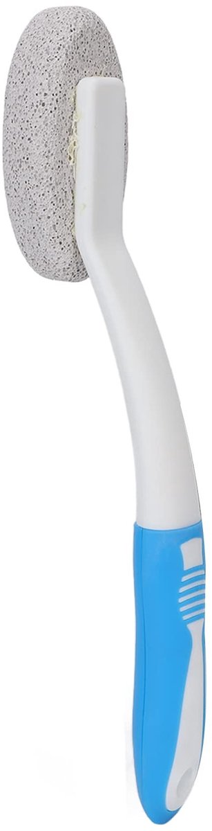 Dailygoods - Puimsteen-reinigingsborstel - Vlekkenverwijderaar - Ergonomische handgreep - Voor badkamer en keuken - Hardwater-ringverwijderaar - Huish