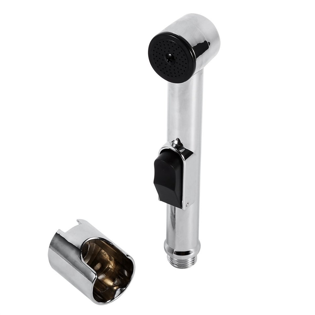 Dailygoods - Handheld Bidet Douche - Chroom ABS Toilet Sprayer - Messing Aansluiting - Hygiënisch - Waterbesparing - Eenvoudige installatie - Geschikt
