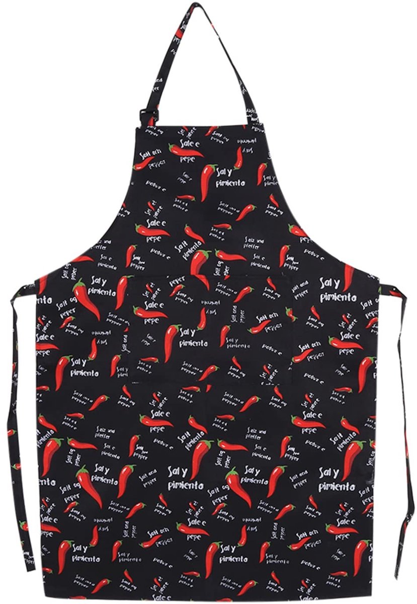 Elzusha - Thanksgiving Kookschort - Professionele Kwaliteit - Duurzaam Katoen - Geschikt voor Koken - Dubbele Zakken - Ideaal voor Thuisgeb...