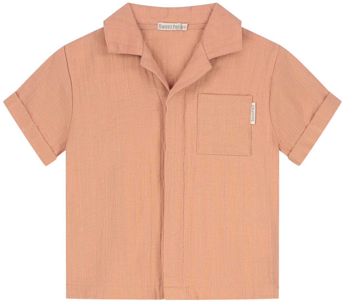 Sweet Petit peuter blouse - Jongens - Oranje - Maat 110