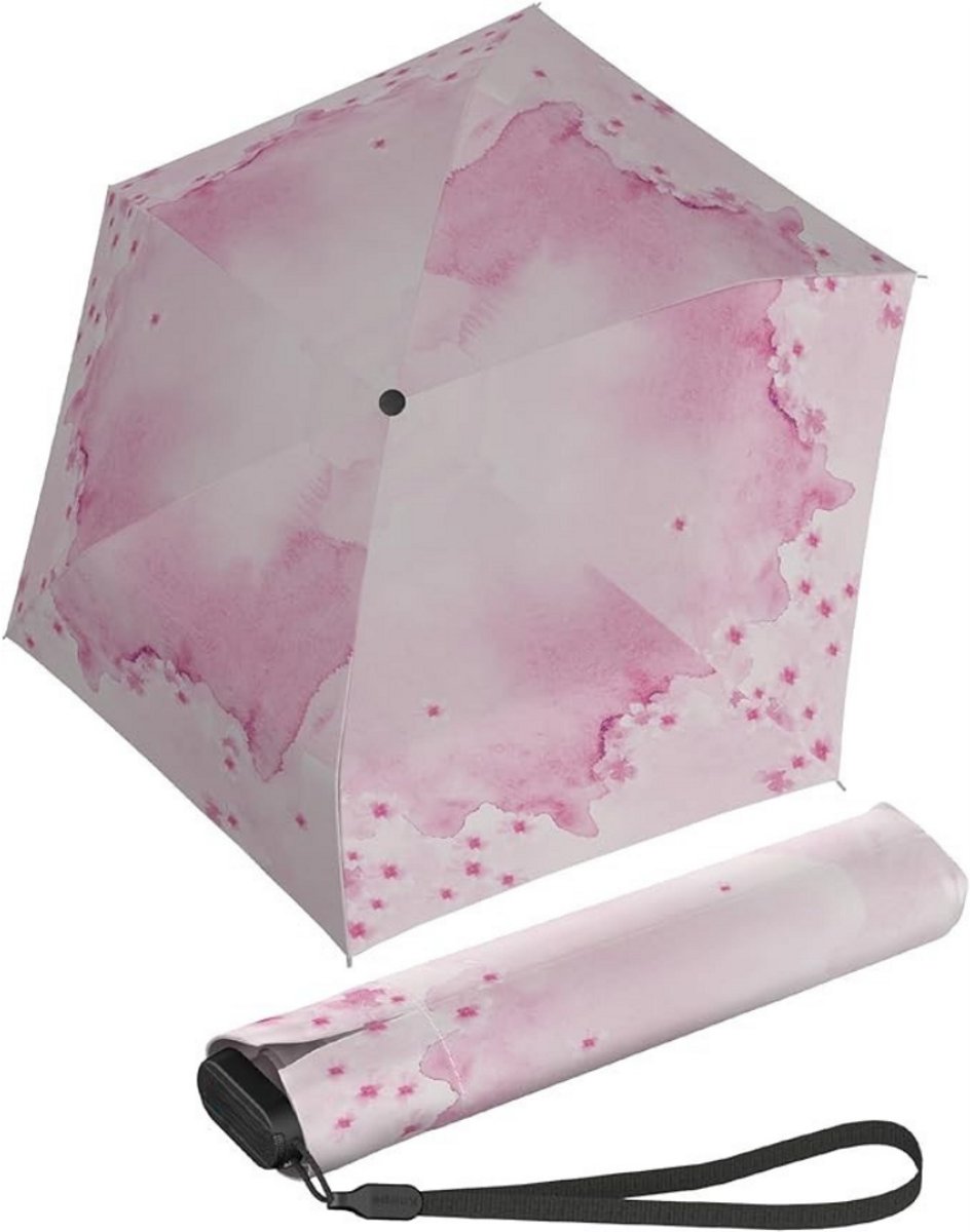 Zakparaplu - 90 cm - 6 Ribs - Mini Paraplu - Reisparaplu Klein - Compacte Paraplu - Opvouwbaar - Windbestendig - Lichtgewicht - UV-Bescherming - Sakura - van Imperatoris