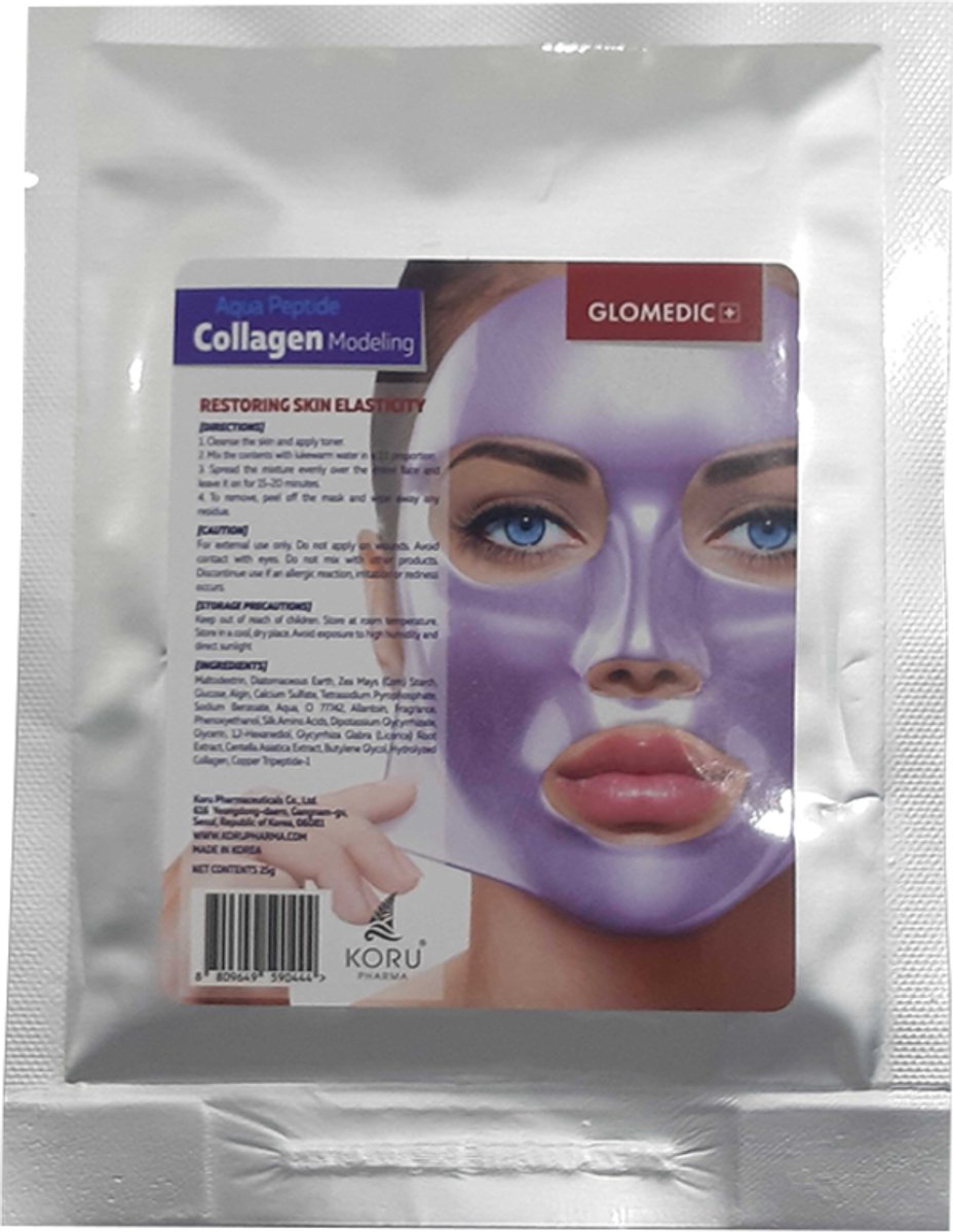 Koru Pharma Glomedic Collageen Modelleer Masker / Verstevigend Algen Masker 25 g