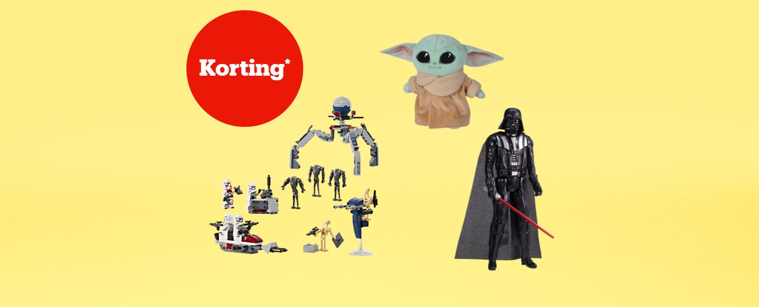 Korting* op STAR Wars