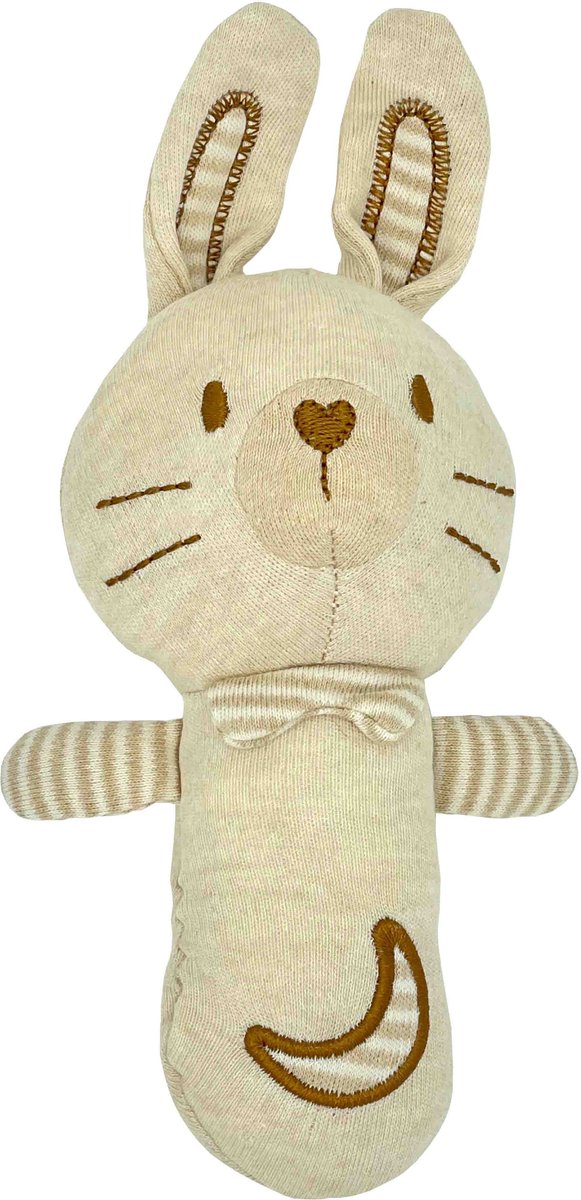 Rammelaar Konijn Kraamcadeau – Schattige Baby Knuffel & Babyspeelgoed voor Pasgeborenen