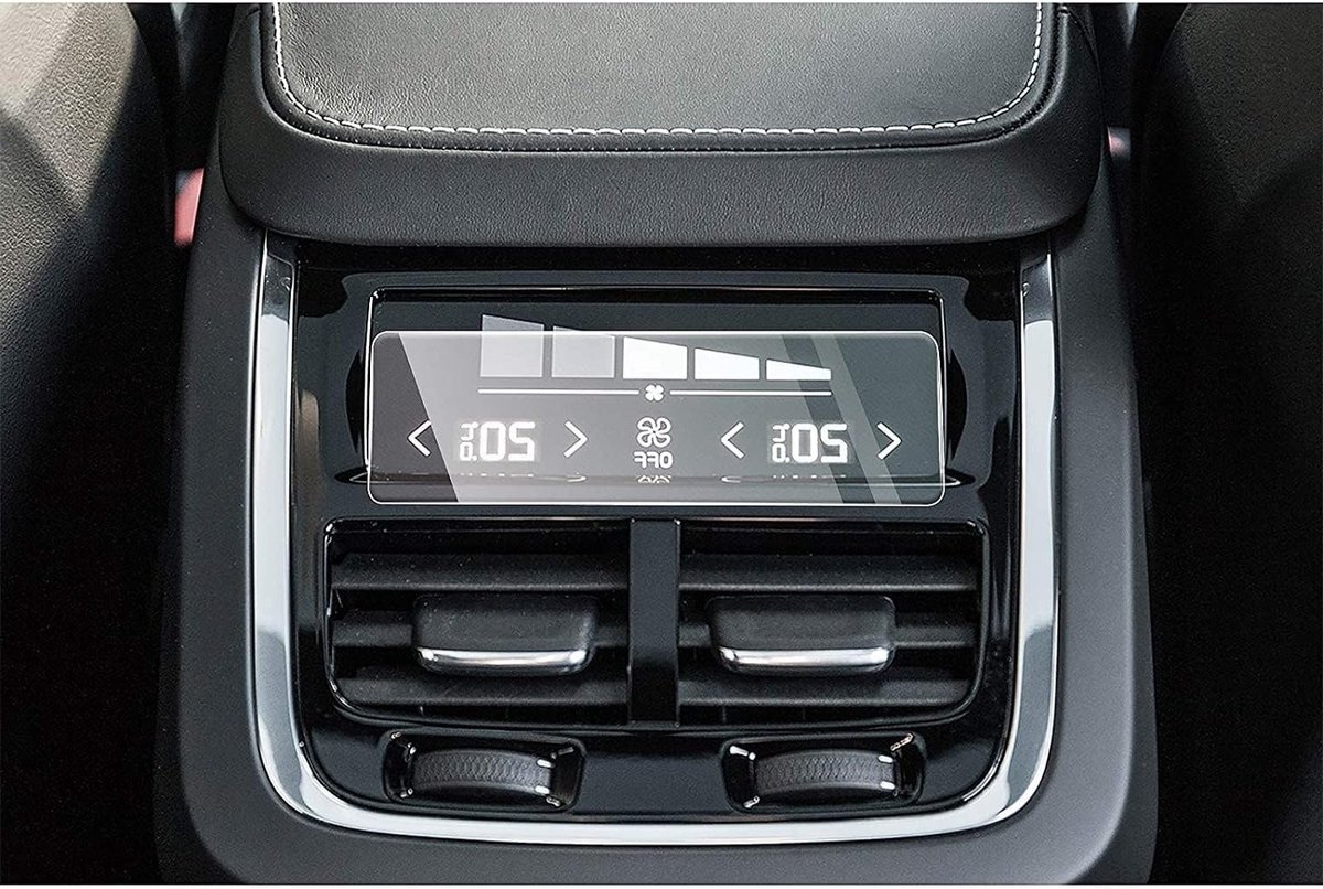 Screen Protector voor Volvo V90 XC90 S90 II 2016-2022, Krasbestendig HD Gehard Glas Accessoire voor Auto's