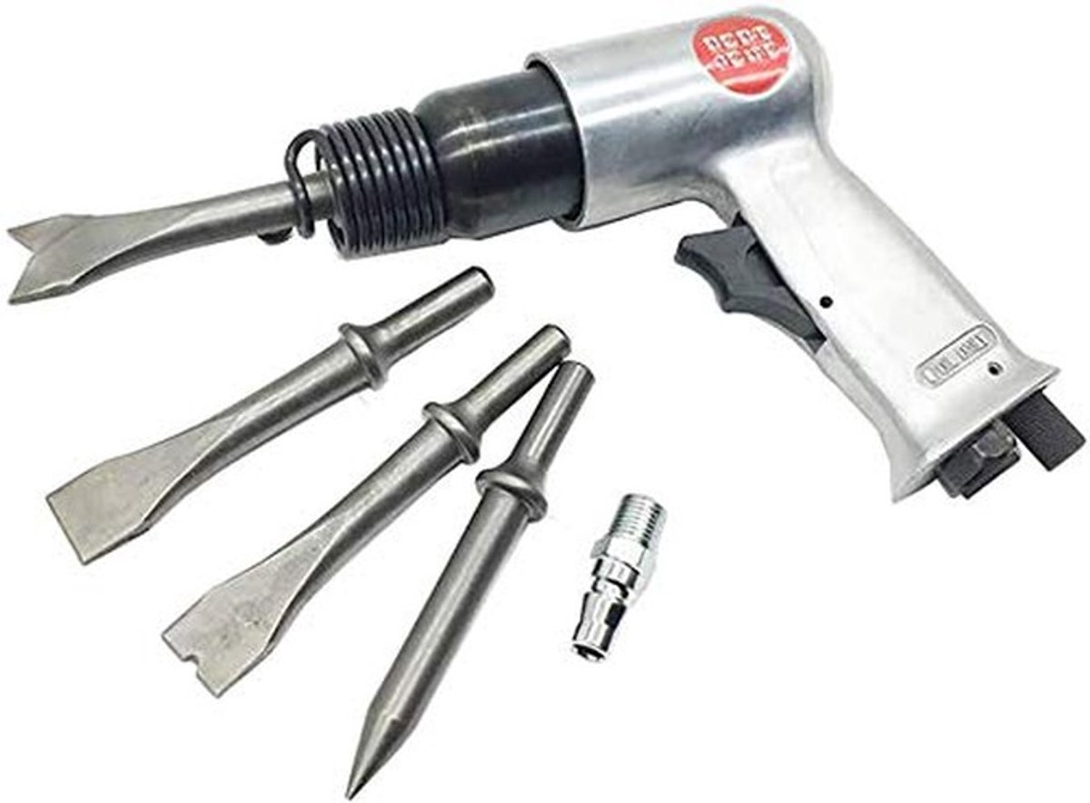 Zeynomax - Air Hammer Chisel Set - 150mm Beitels - 4 Stuks - Body Panel Werk - Professioneel - Gereedschap - Geschikt voor Autoschade - Formaat en k..