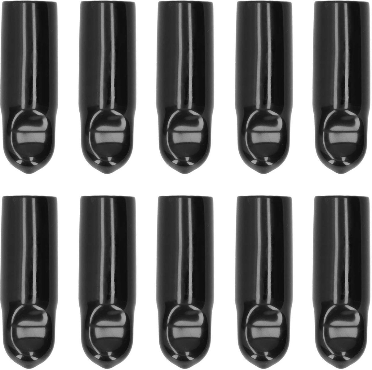 By shayne - Bier Tap Covers - Beschermkap voor Tapkranen - Rubber - Zwart - Tapkranen Bescherming - Ideaal voor Feesten - 10 Stuks