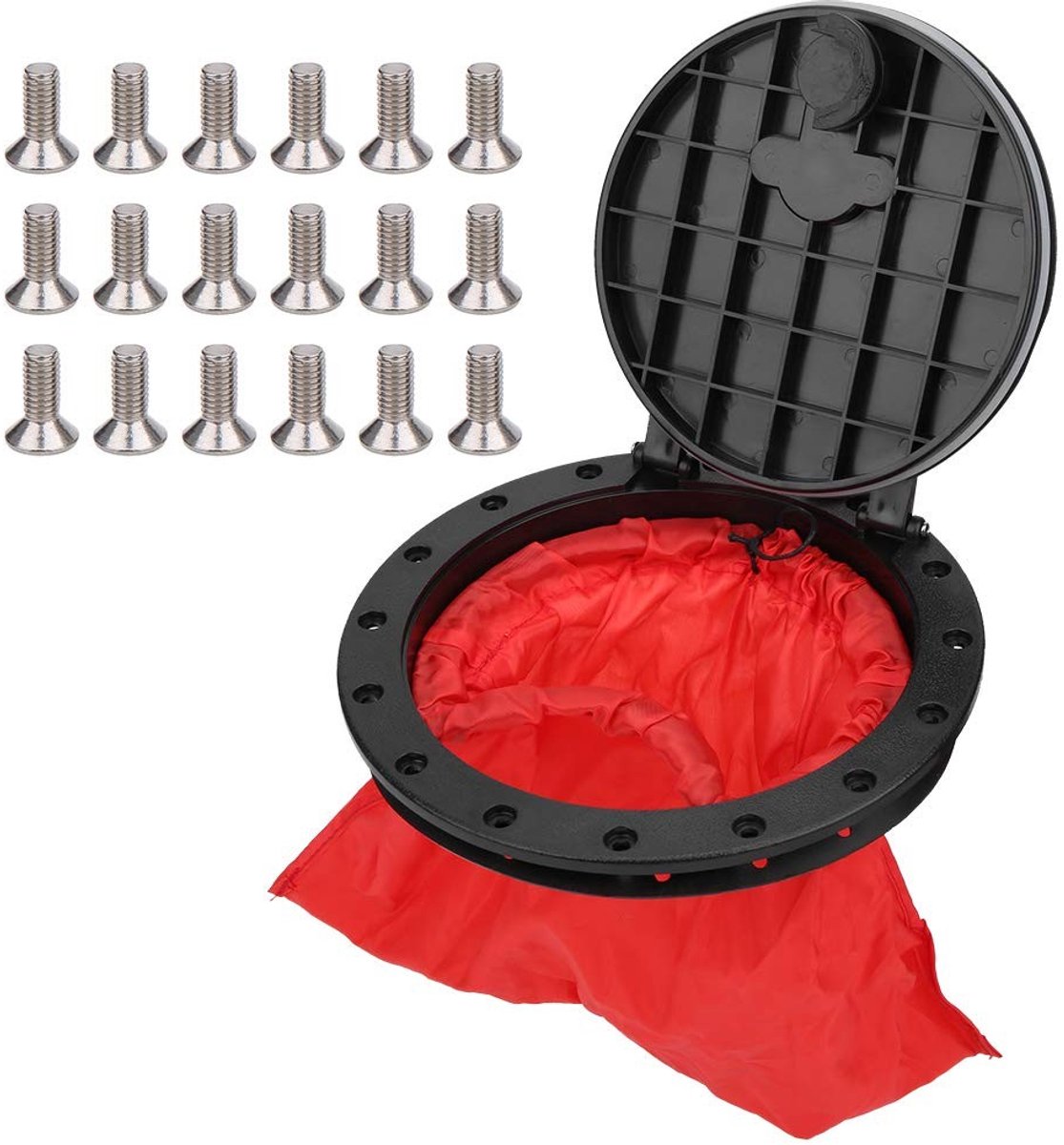 Zeynomax - Kajak Luik Deksel - Waterdicht en Afdichtend - 6 Inch - Inclusief Opbergtas - Perfect voor Vissen en Kajakken