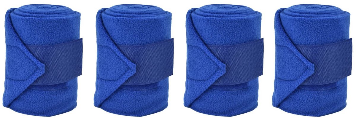 By shayne - Paarden Beensteun - Blauwe Beenwikkels - Bescherming tegen Schaafwonden - Dierbeenbandage - Geschikt voor Paarden en Honden