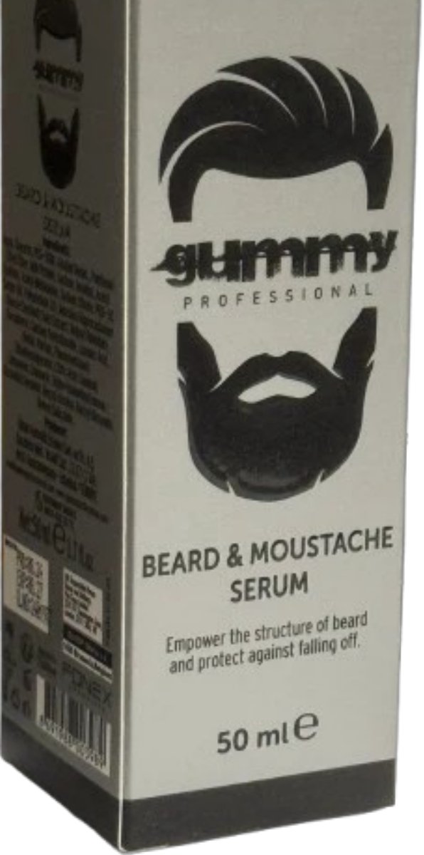 Gummy Beard and Moustache Serum 50 ml – Baardserum – Voor Zachte, Glanzende en Verzorgde Baard