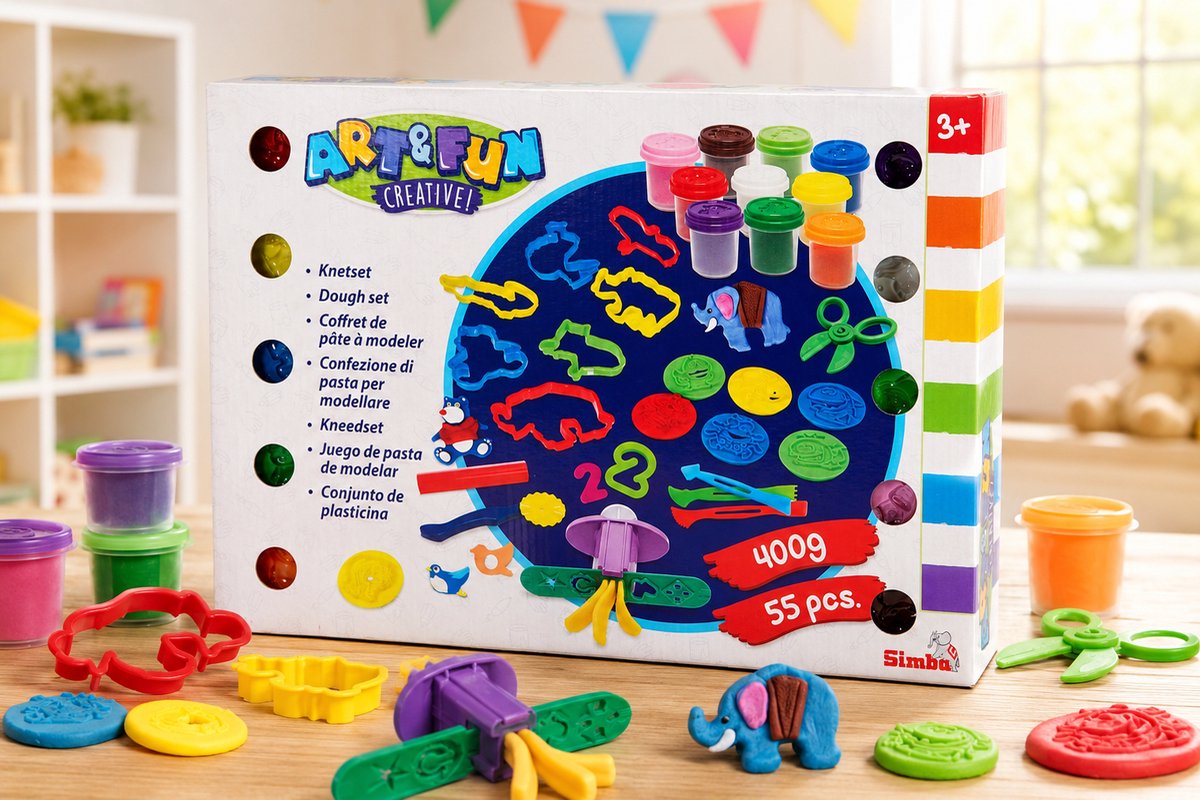 Art & Fun creative Kleiset 55 delig
