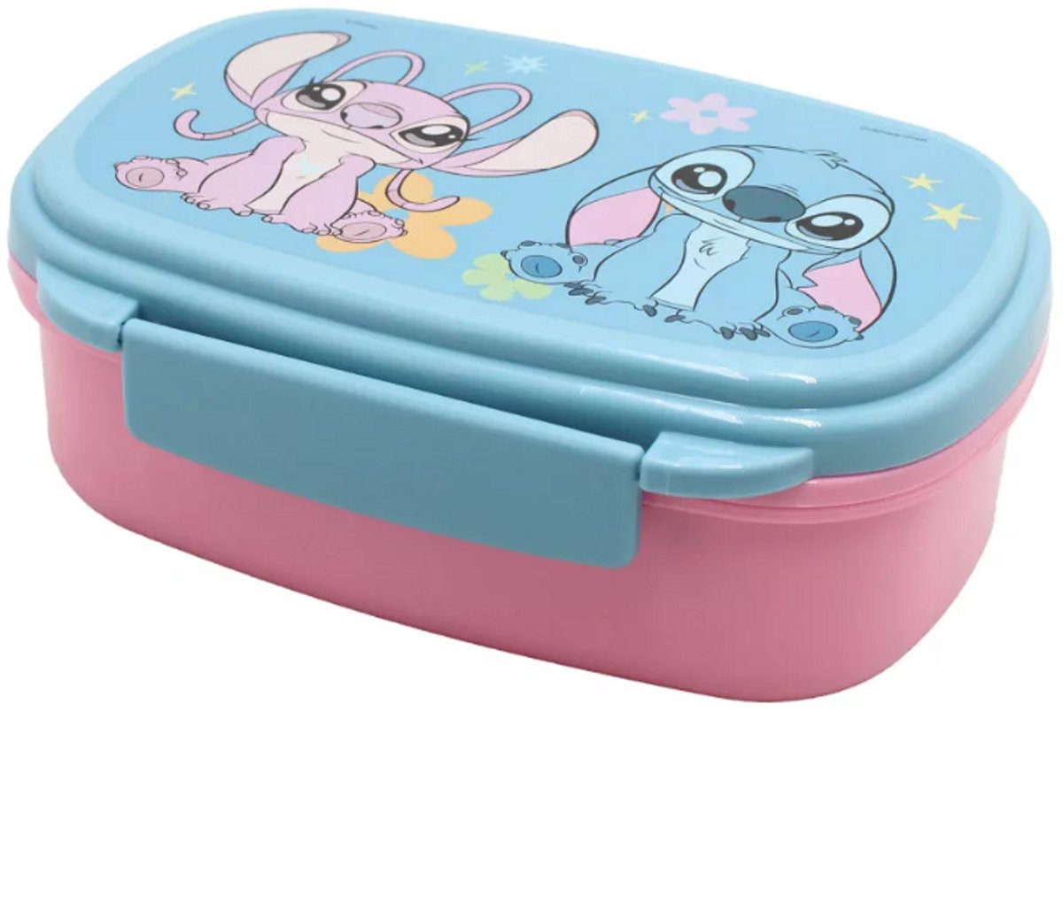 lilo en stitch lunch box met bestek - lilo en stitch brooddoos met bestel - lilo en stitch lunchbox - brooddoos