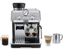 De'Longhi La Specialista Arte Evo - pistonmachine met Cold Brew functie en handmatig stoompijpje - Titanium - EC9255.T