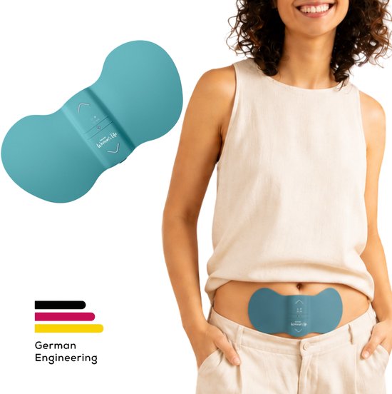 Groenblauw Beurer EM 55 Menstrual Relax+ pad met groot warmtevlak