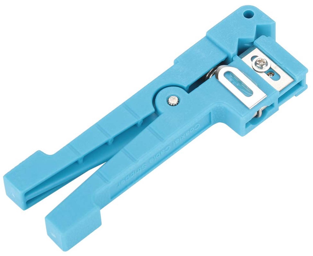 Dailygoods - Fiber Optic Stripper - Coaxiale Kabel Stripper voor Eenvoudig Gebruik - Professionele Kabeltool - Handgereedschap - Precisie en gebruiksg