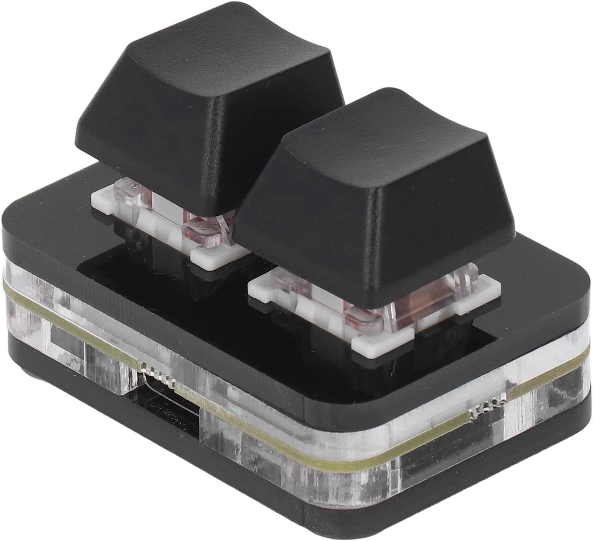 Dailygoods - Mechanisch Gaming-Toetsenbord - Programmeren - Compact ontwerp - Zwart - Rode schakelaar - Mini USB toetsenbord - Geschikt voor gamers -