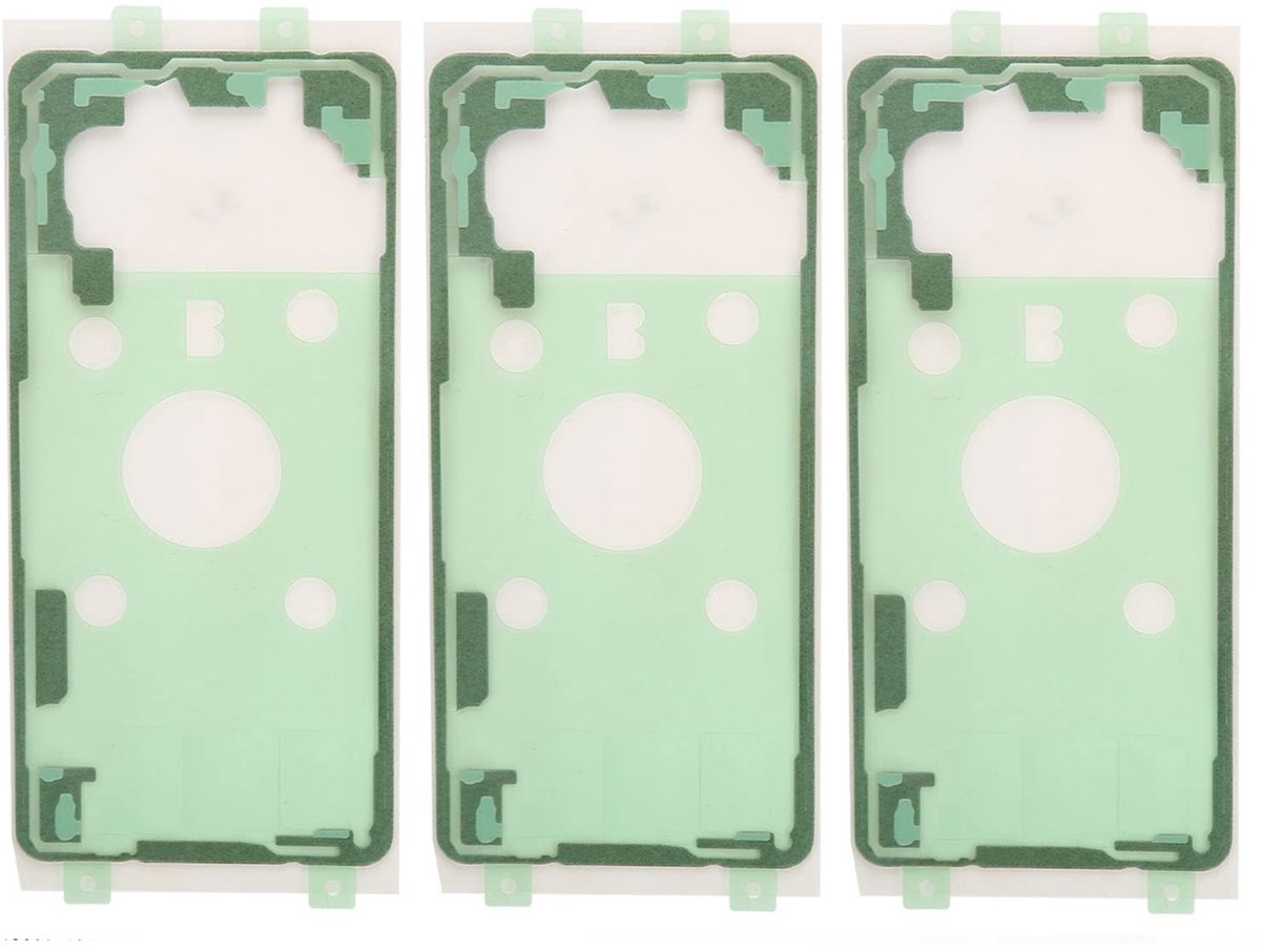 Dailygoods - Batterijklepje Lijm - Vervangende Telefoon Achterklep Lijm - 3 Stuks - Dubbelzijdige Lijm - Geschikt voor S10+ Plus G975