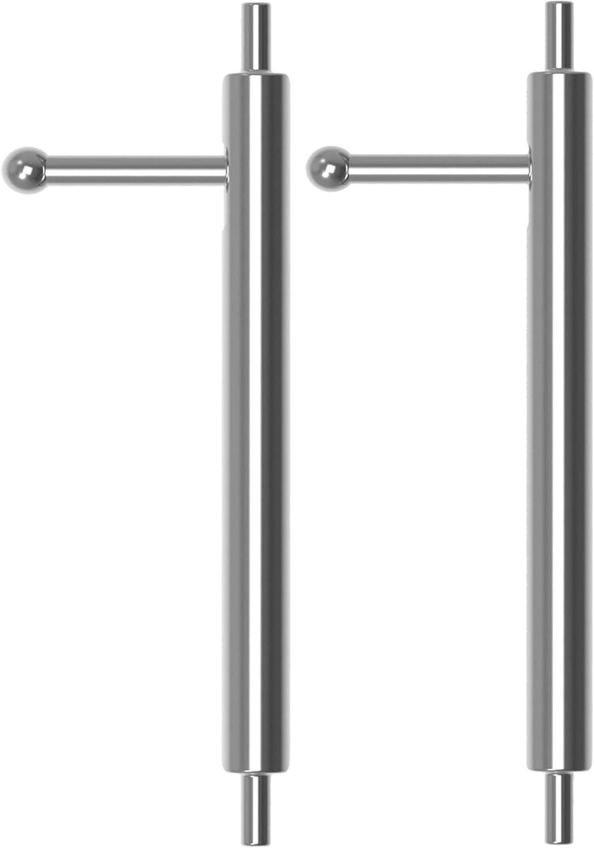 Vervangingsveerbouten voor Fitbit Ace 3, Ace 2, Inspire 3, Inspire 2 en Inspire HR - 1 paar horlogeaccessoires voor optimale pasvorm en duurzaamheid