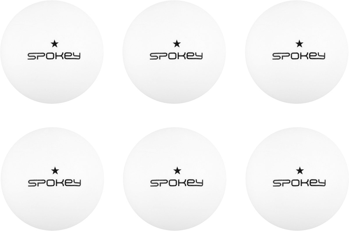 Spokey Lerner Tafeltennisballen - Wit