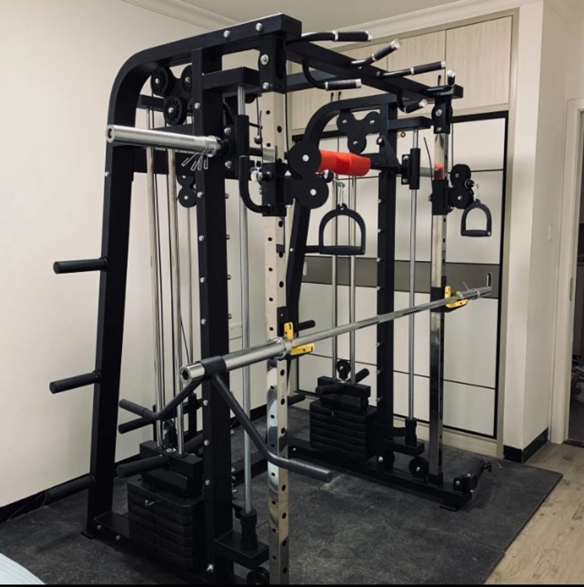 Tornello Sports professionale Smith machine 156x132x220 cm