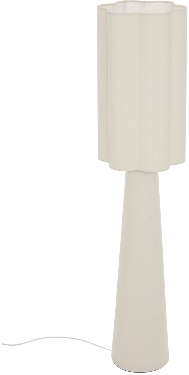 Atmosphera Blanca Vloerlamp - Ø28xH124cm - Beige