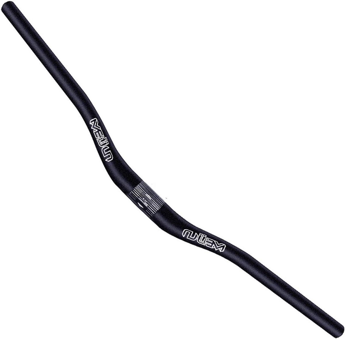 Fietsstuur - Mountainbike stuur - Comfortabel fietsen - Lichtgewicht aluminium - 630mm breed 50mm rise - Zwart
