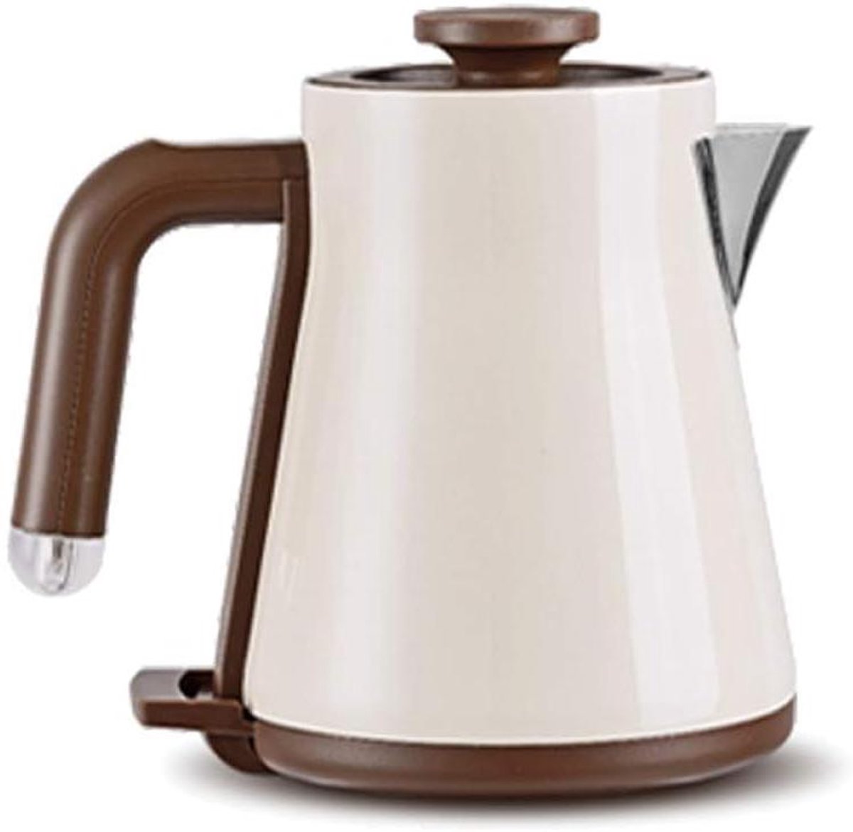Reis Waterkoker - Mini Ketel - Koffie Zetten - Draaibare Basis - 0.6L - Wit