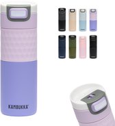 KAMBUKKA thermosbeker - Etna Grip - 500ml - Pale Purple - dubbelwandig met 3in1 deksel - KA-11-01049