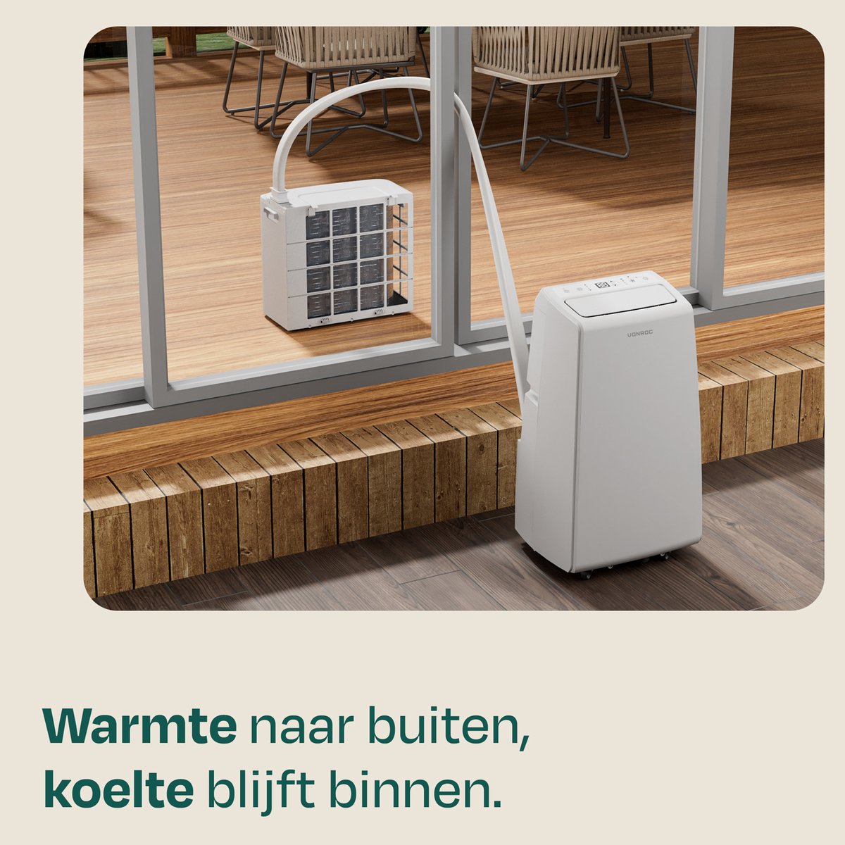 VONROC Mobiele Split Airco 4-in-1 thumbnail 7