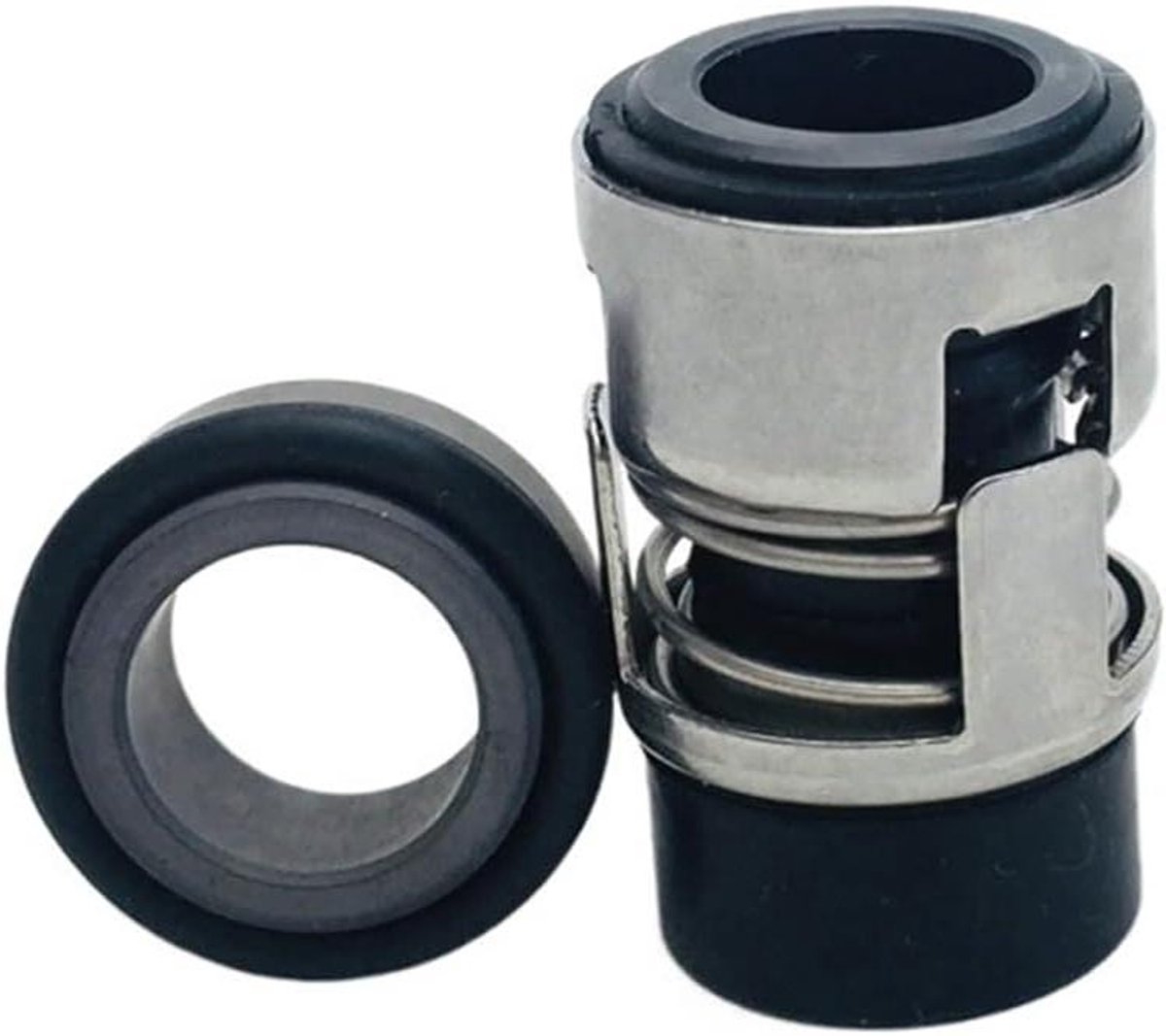 Mechanische keerring - Pomp Afdichting - Pompen Repareren - 12mm Schacht - 1x1x1 cm - Zwart