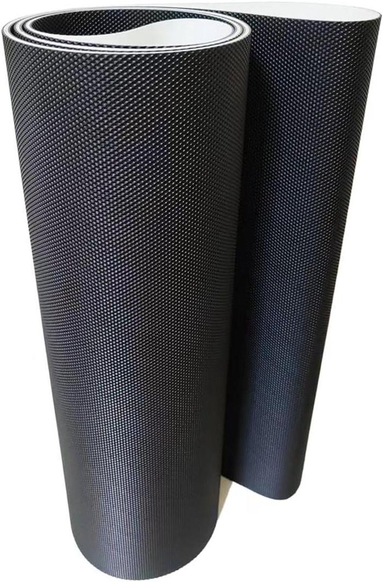 Loopband Riem - Vervangende Band - Fitness Thuis - Tweelaags Commercieel Ontwerp - 53 x 13 cm - Zwart