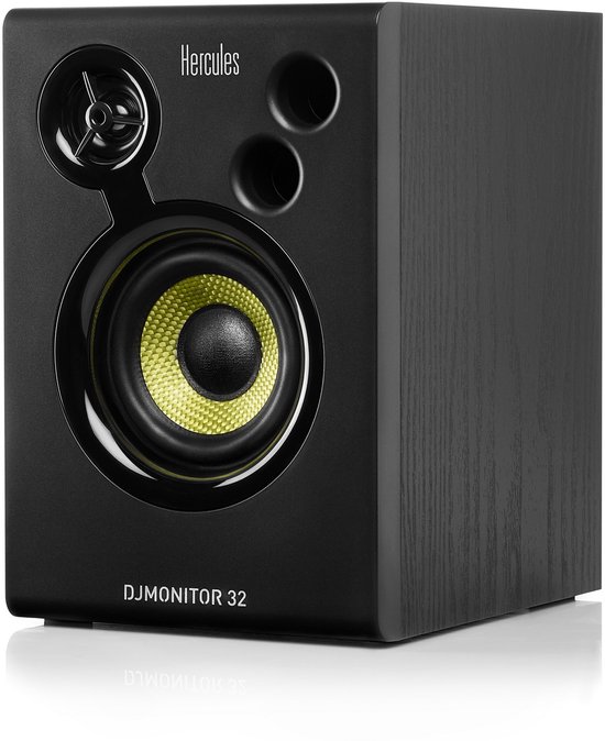 Hercules DJMonitor 32 - Actieve 3" Studiomonitorset - 2x 15W RMS Speakers - Instap DJ & Studio
