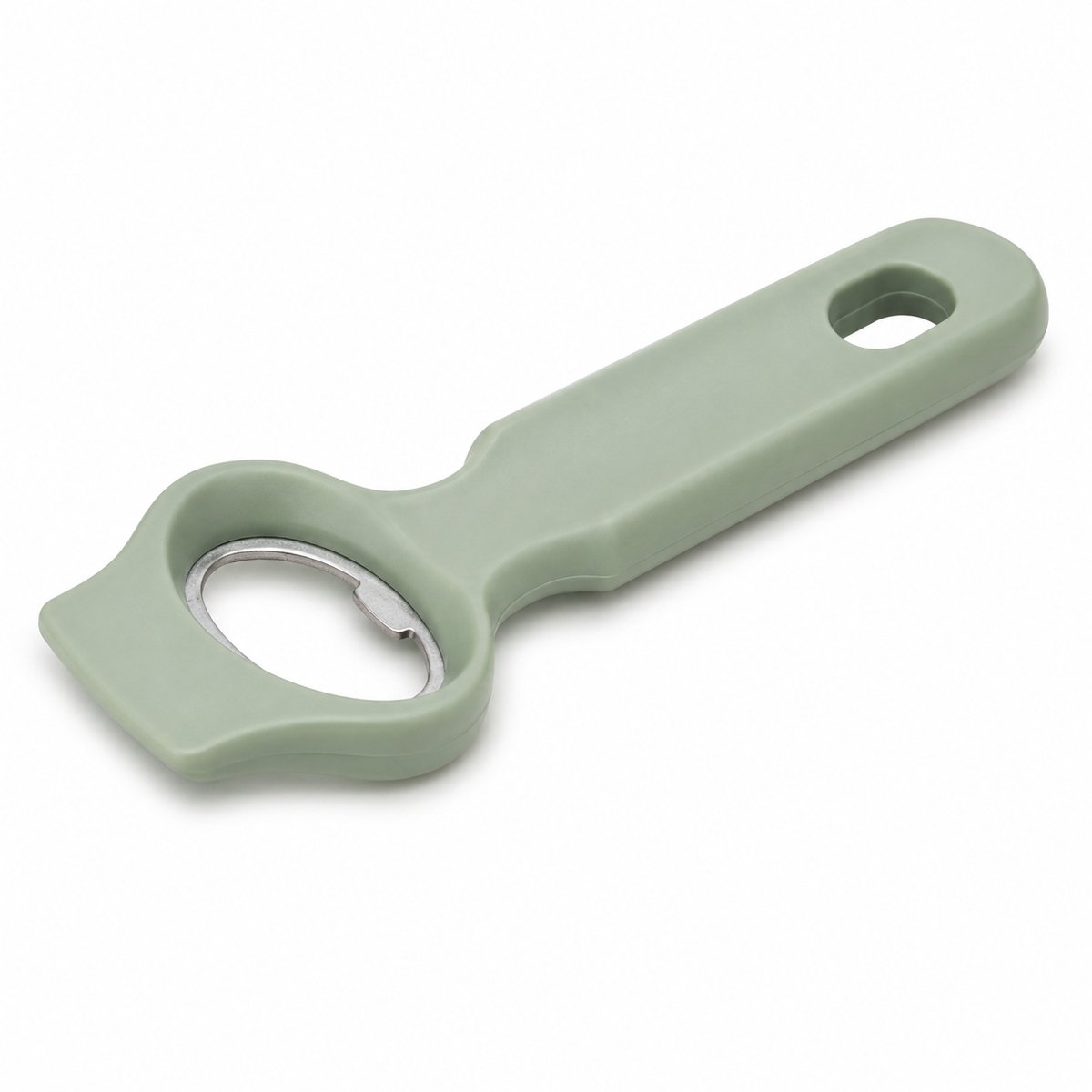 Sunplast SC-449 - NEON Flesopener – RVS Opener voor Flessen & Dopjes – 1 Stuk - Ergonomische Keukenopener – Groen / Zalm / Antraciet / Latte