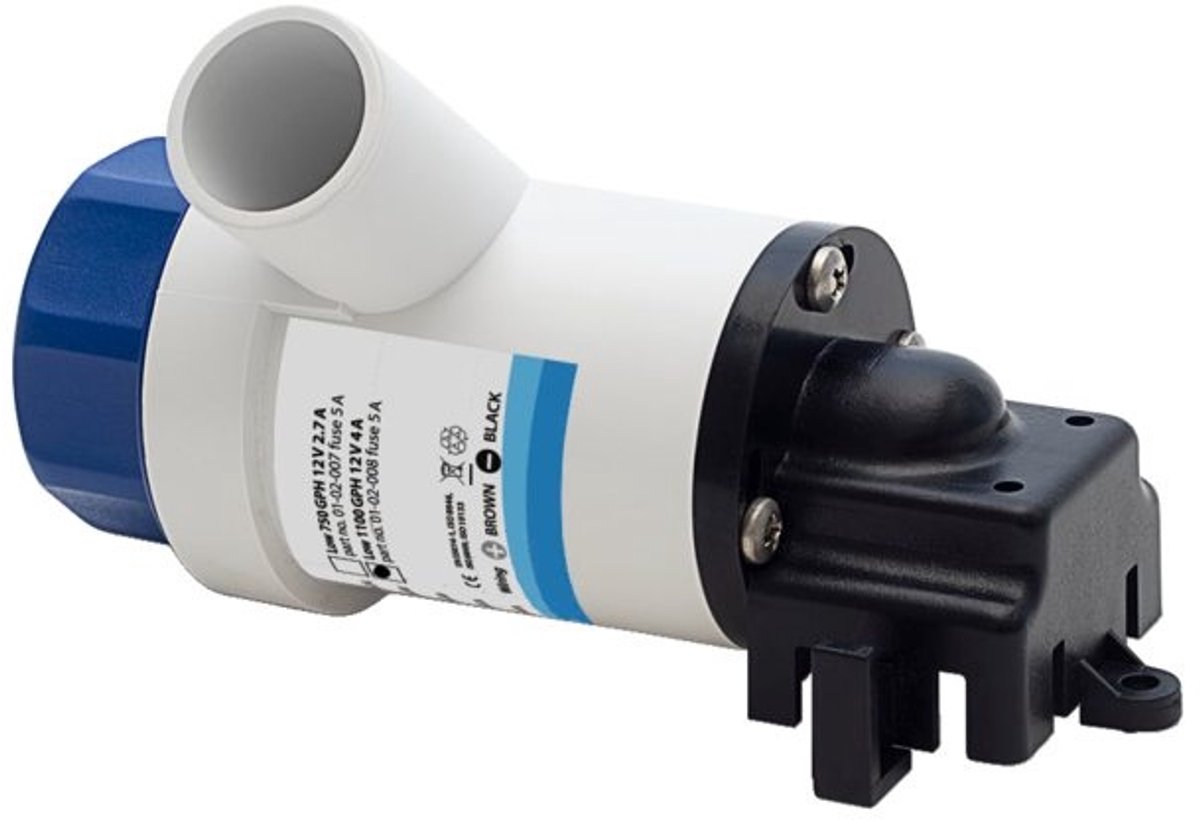 Bilge pomp laag 1100gph 12V