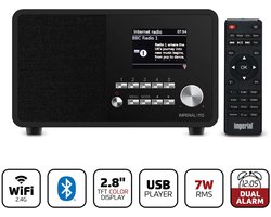 Imperial DABMAN i110 – Internetradio – DAB+ / FM Radio – WiFi – Zwart