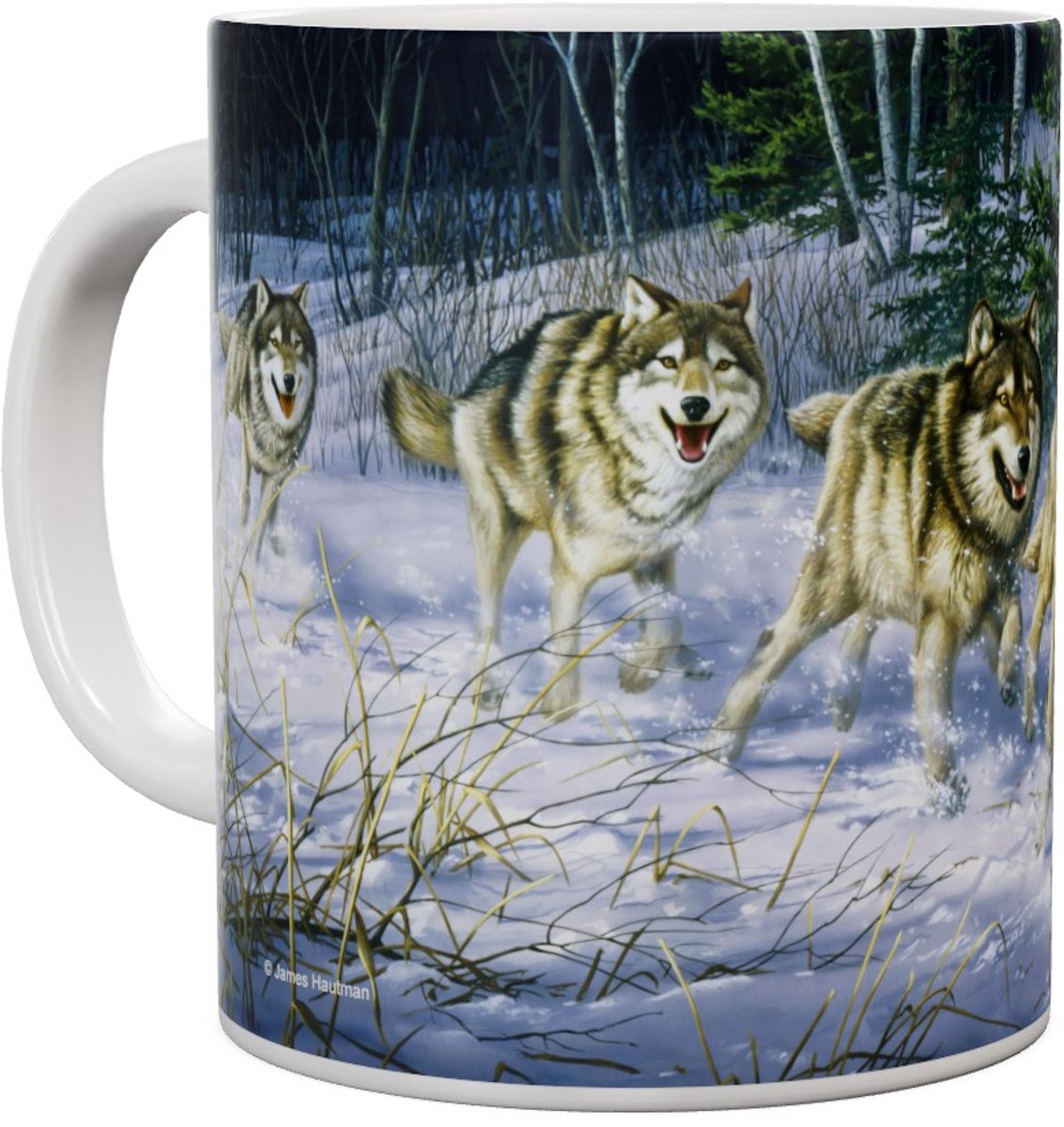 Wolf Running Wild - Mok 440ml 440