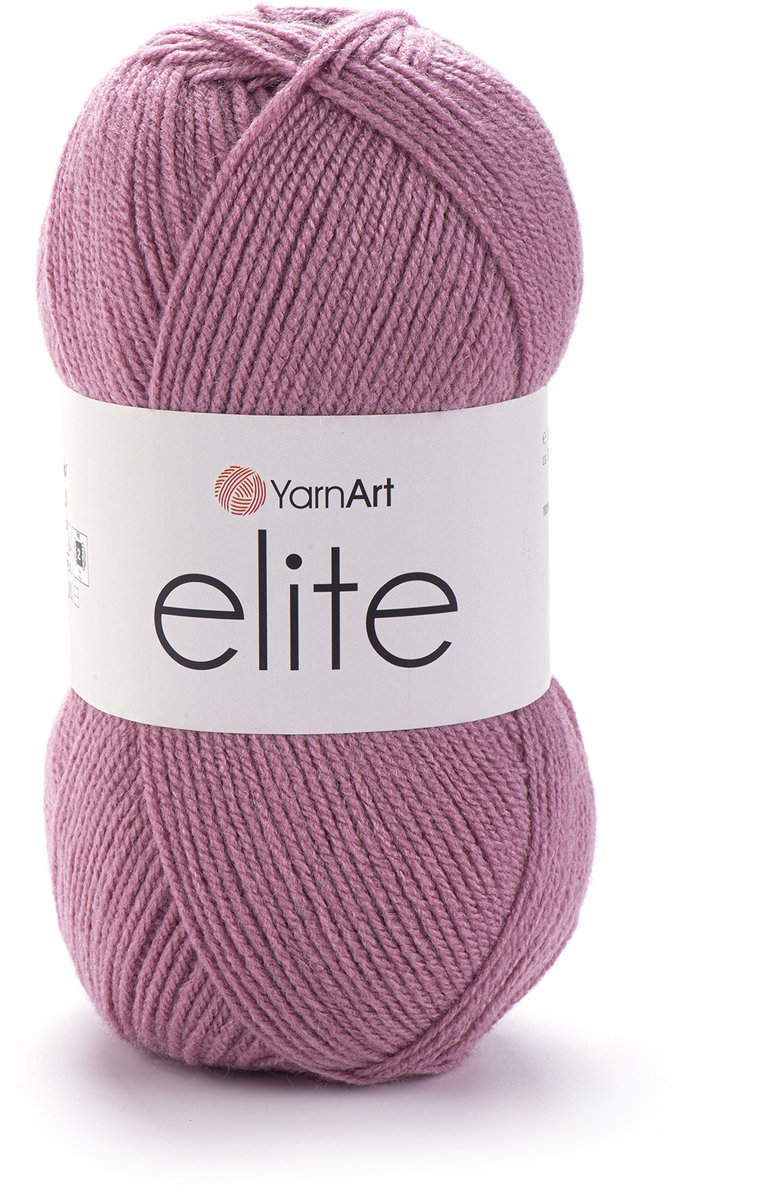 YarnArt Elite Garen – Premium Acryl Breigaren & Haakgaren voor Dekens, Truien en Accessoires - 100g / 300m - Kleur 3017