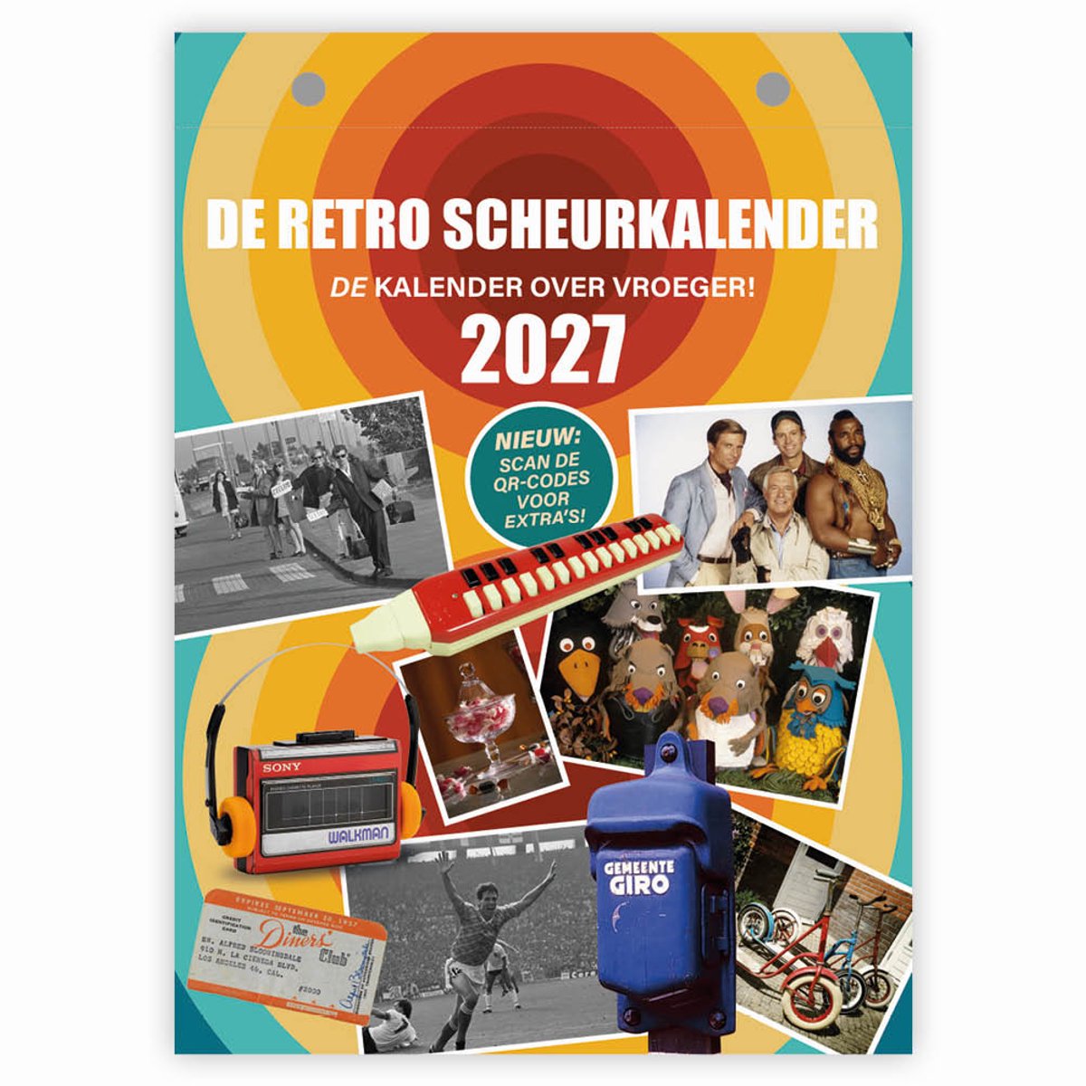 De Retro Scheurkalender 2027
