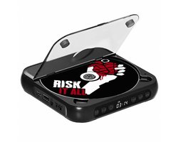 Premgoods draagbare CD Speler met Bluetooth - Portable discman - Met oortjes - Ingebouwde speaker - Walkman voor in auto - Radio - CD / CD-R / CD-RW - MP3