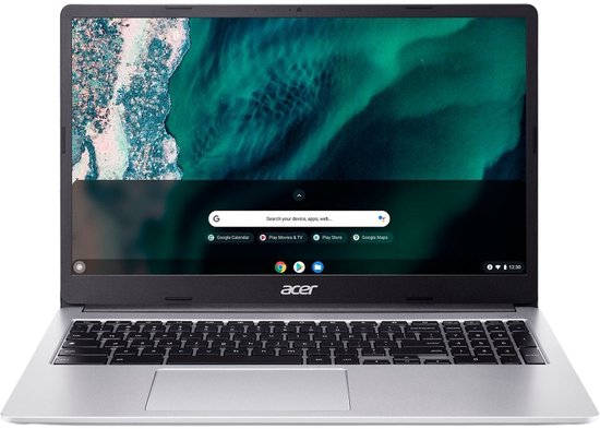 Acer Chromebook CB315-4H-C70S Intel® Celeron® N N4500 39,6 cm (15.6") Full HD 4 GB LPDDR4x-SDRAM 128 GB Flash Wi-Fi 6 (802.11ax) ChromeOS Zilver - Acer - Hoofdafbeelding