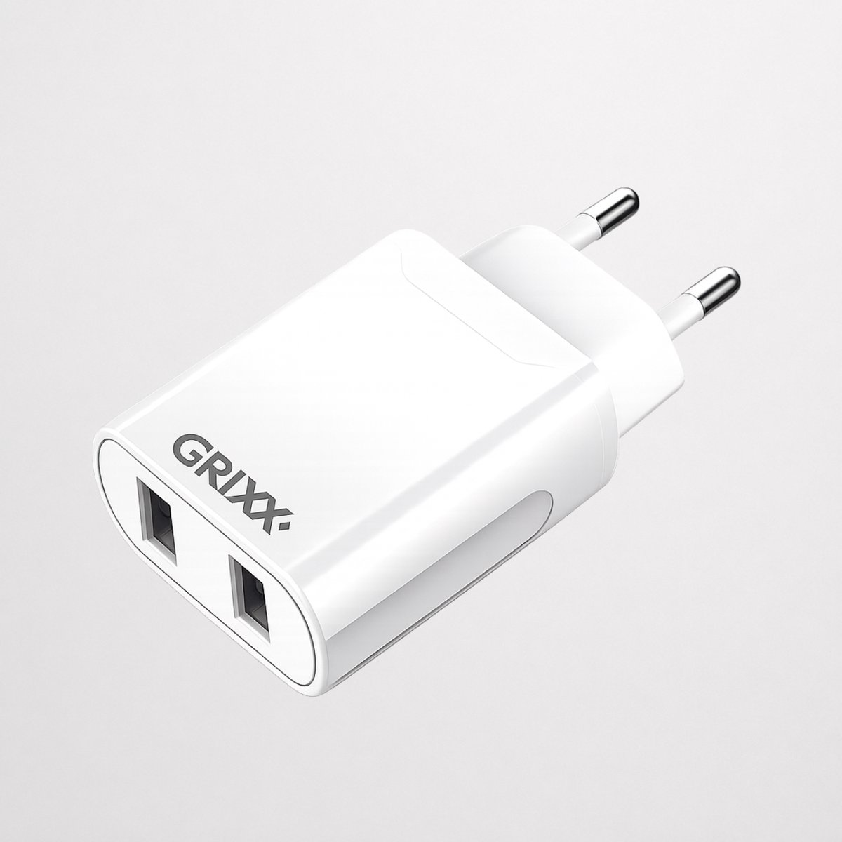Grixx Optimum dubbele USB lader - 2,4A