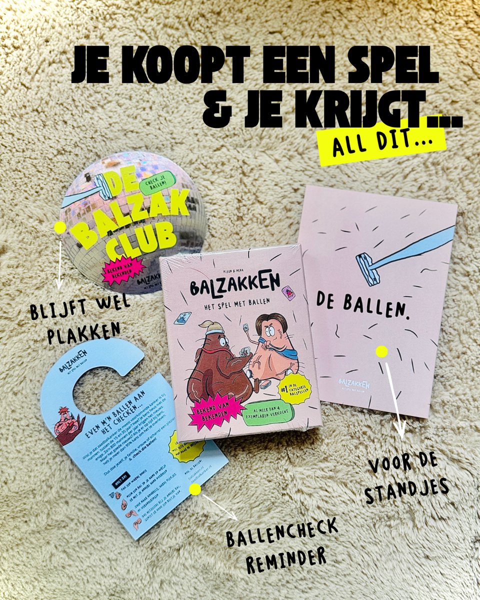 Balzakken - Hilarisch Partyspel - Brutaal Kaartspel - Cadeau voor Studenten & Vrienden & Familie - Inclusief aandacht voor Zaadbalkanker — afbeelding 12